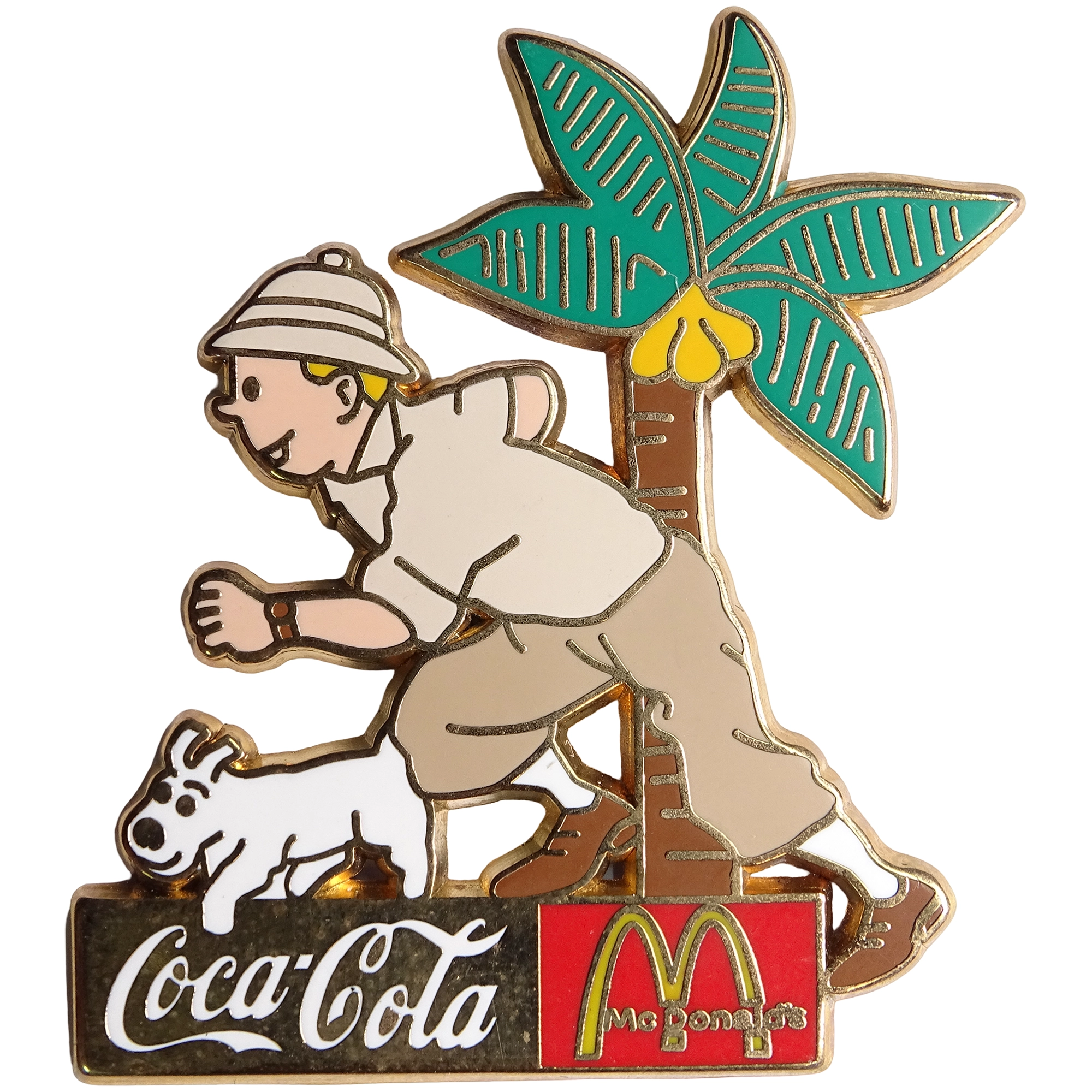 Tintín + Milú + Coca-Cola + McDonalds