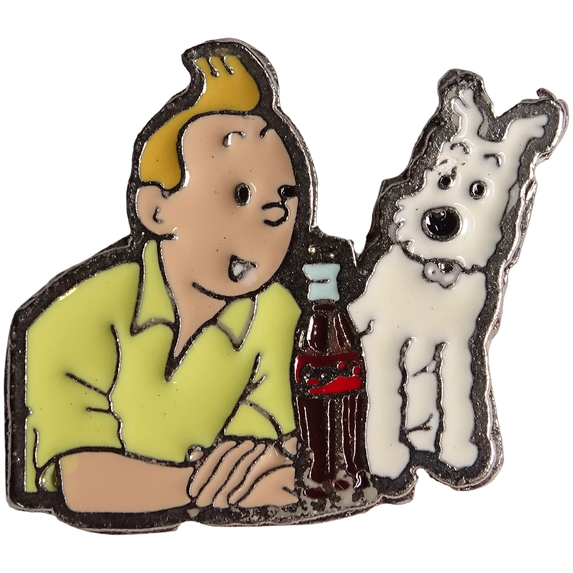 Tintín + Milú + Coca-Cola