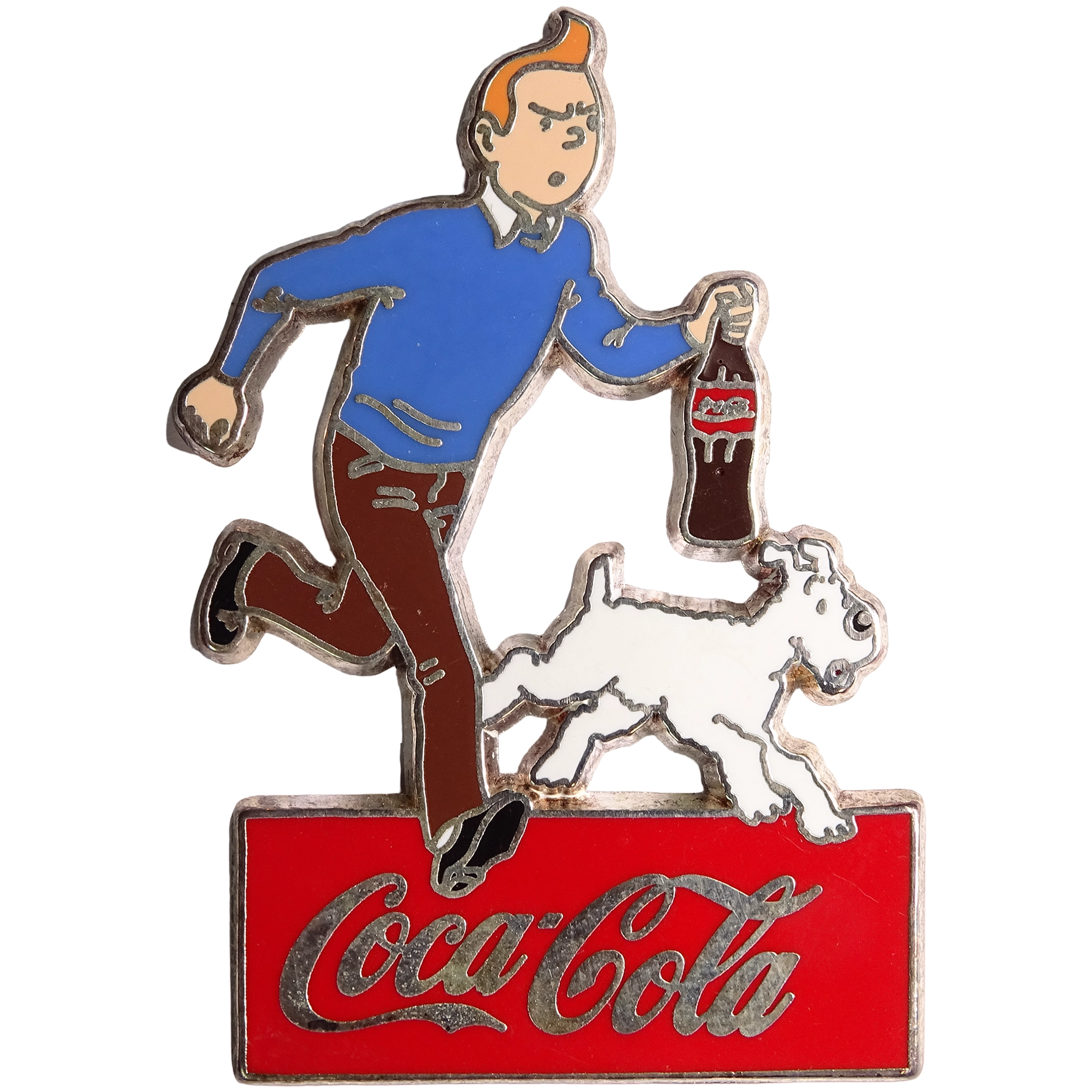 Tintín + Milú + Coca-Cola