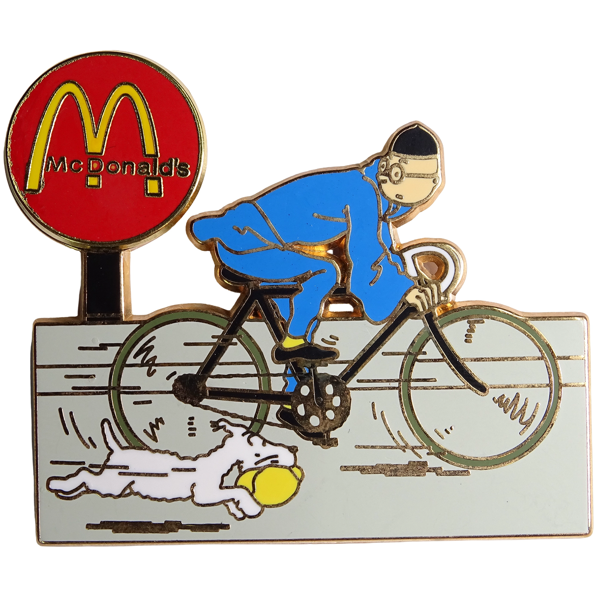 Tintín + Milú + McDonalds