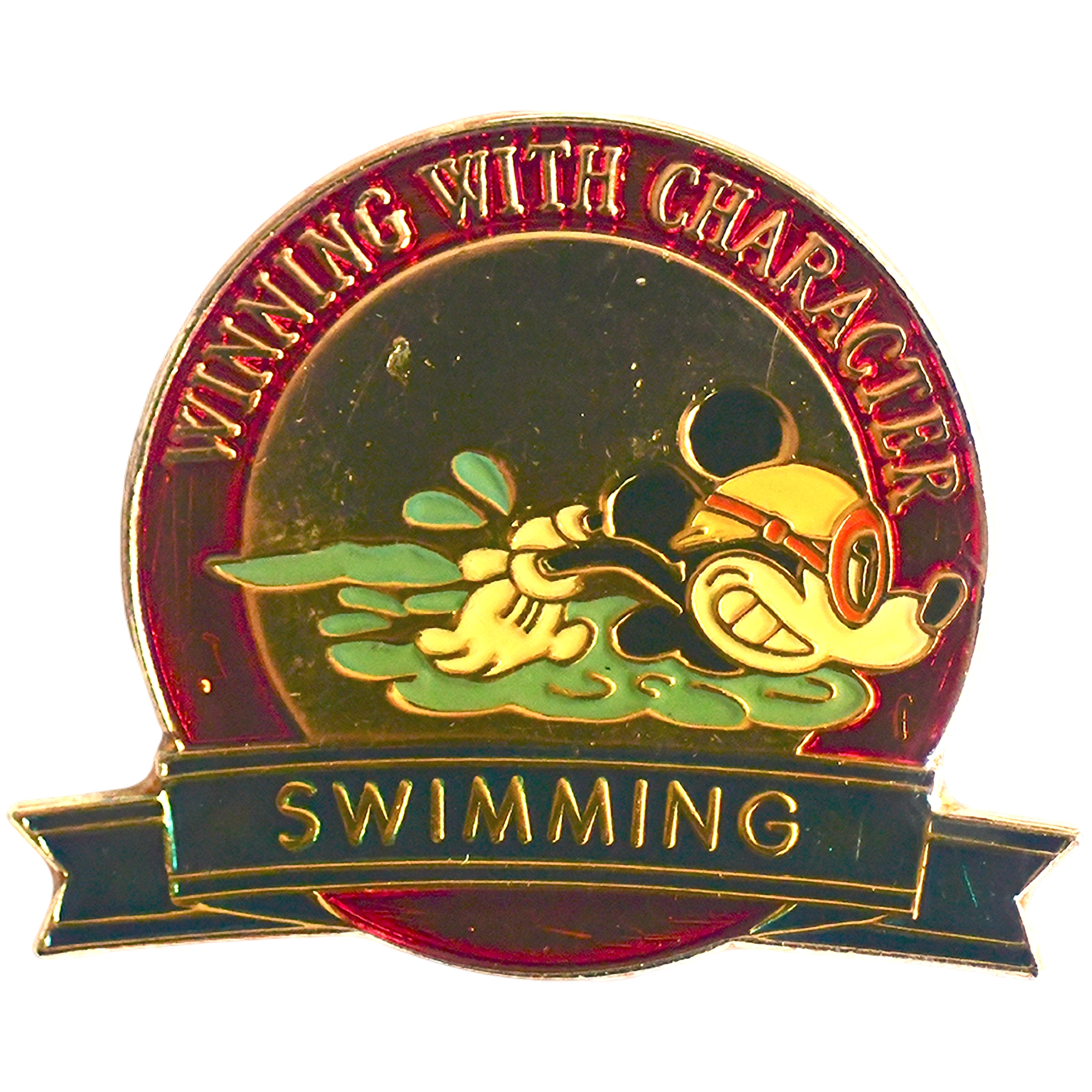 Mickey Mouse + Winning with Character + Swimming