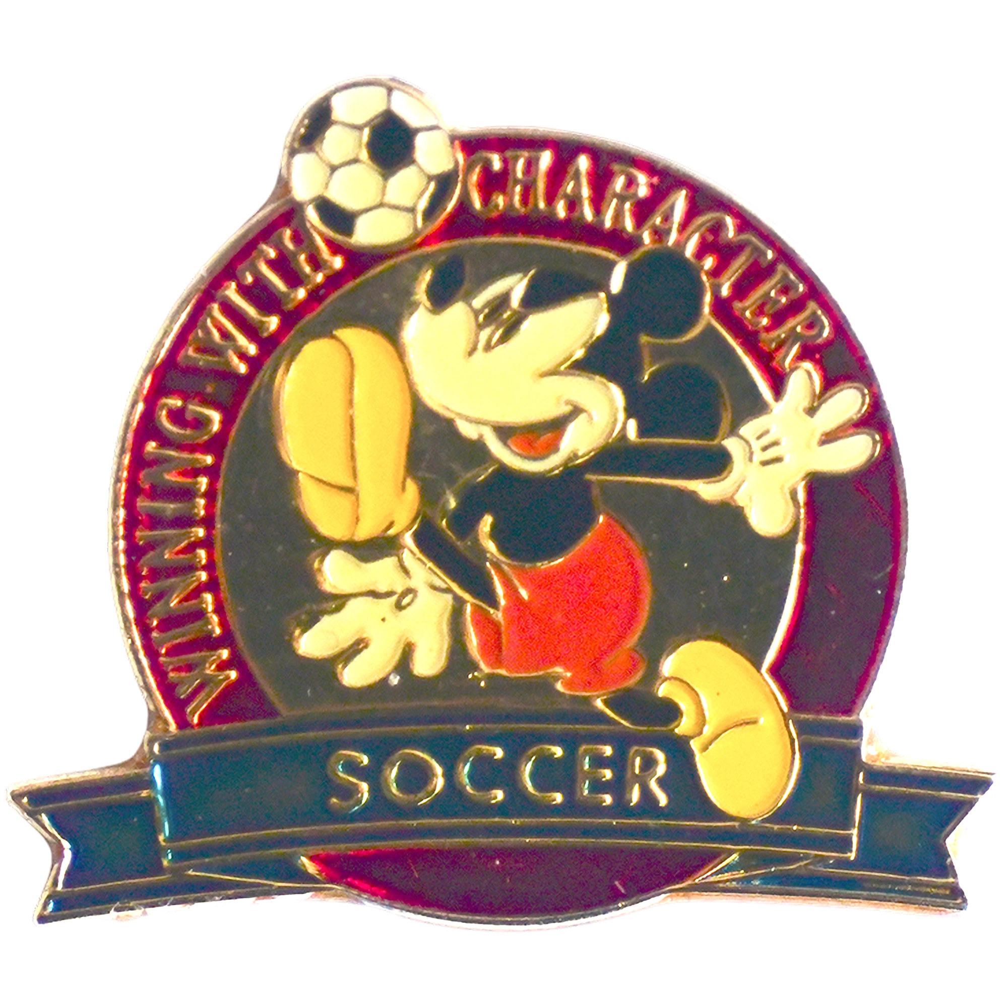 Mickey Mouse + Winning with Character + Soccer