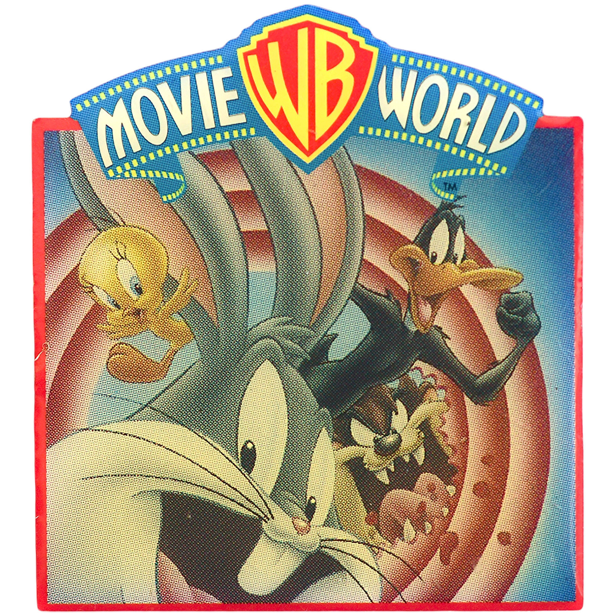 Movie WB World + Piolín + Bugs Bunny + Pato Lucas + Demonio de Tasmania
