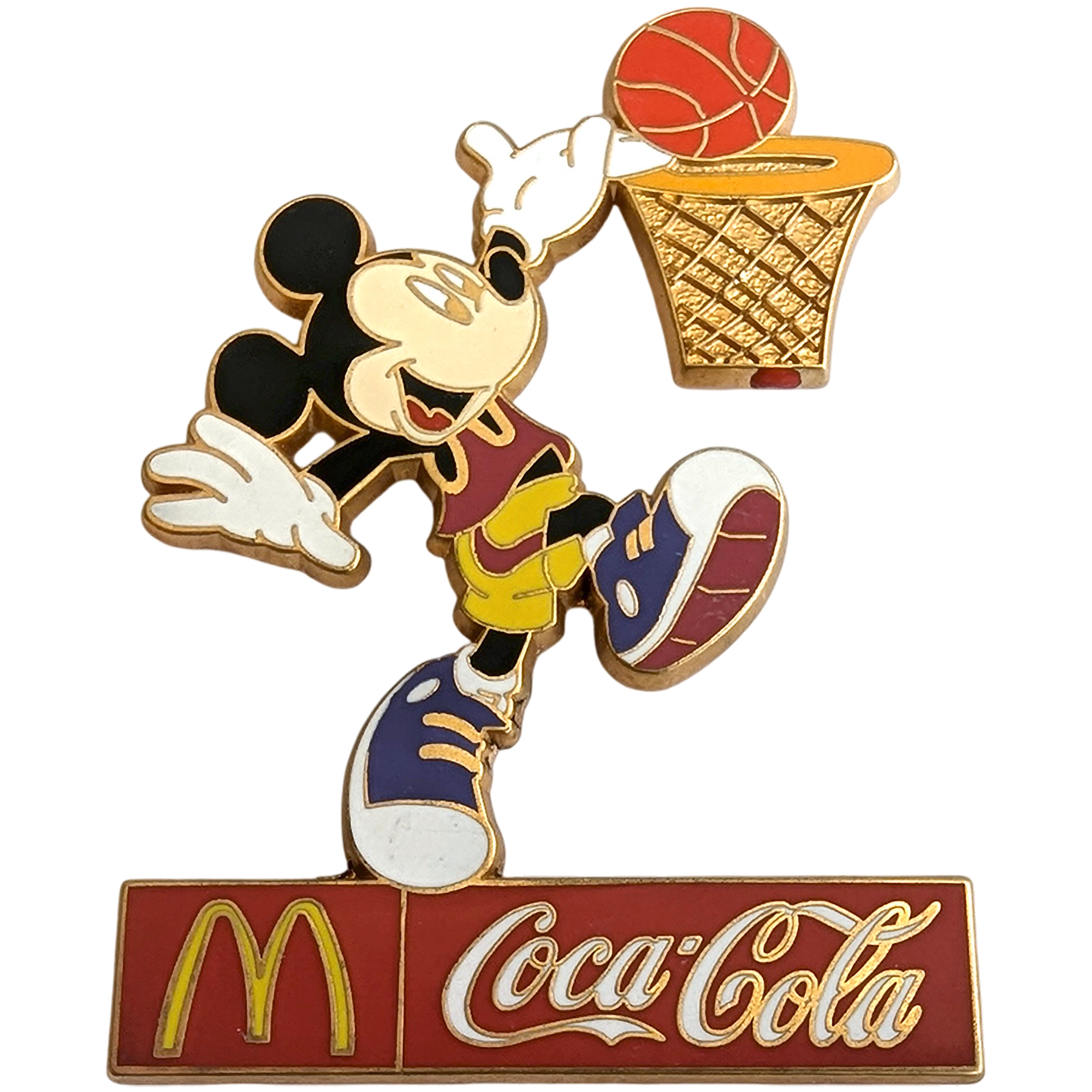 Mickey Mouse + Coca-Cola + MacDonalds