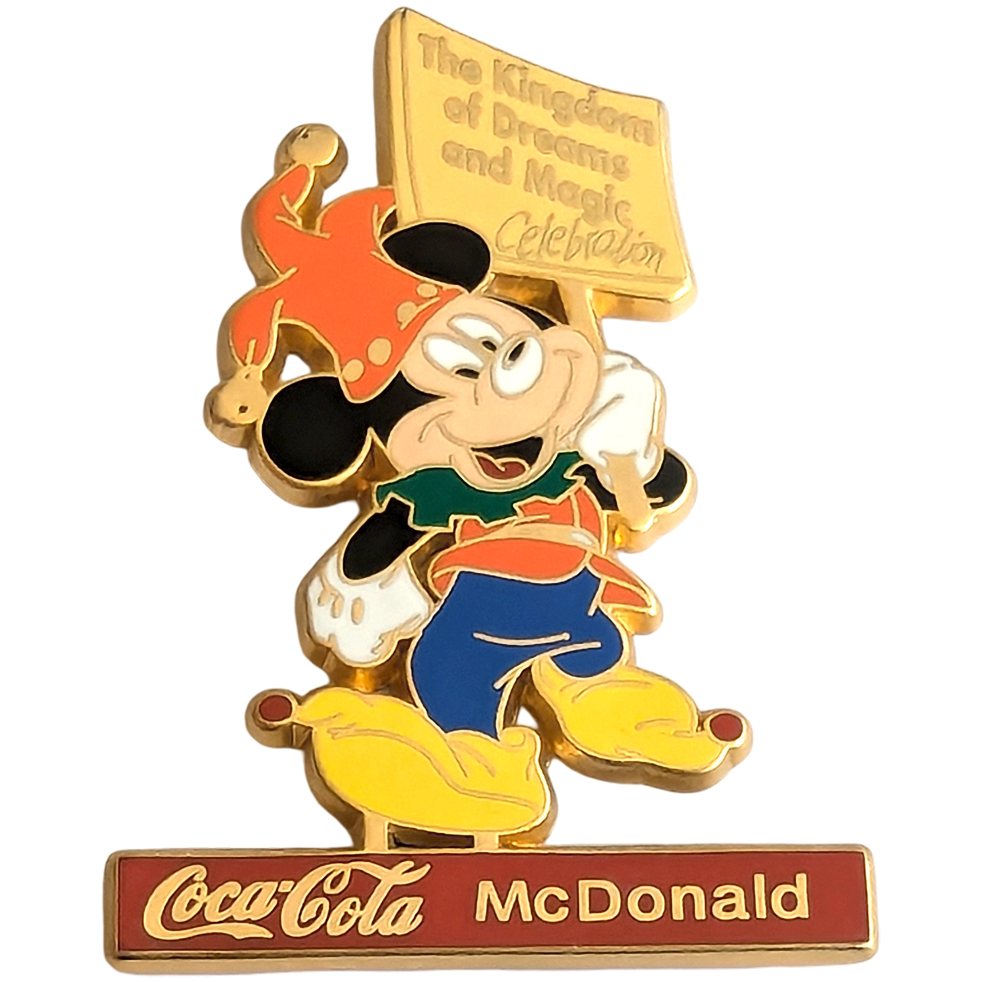 Mickey Mouse + Coca-Cola + MacDonalds