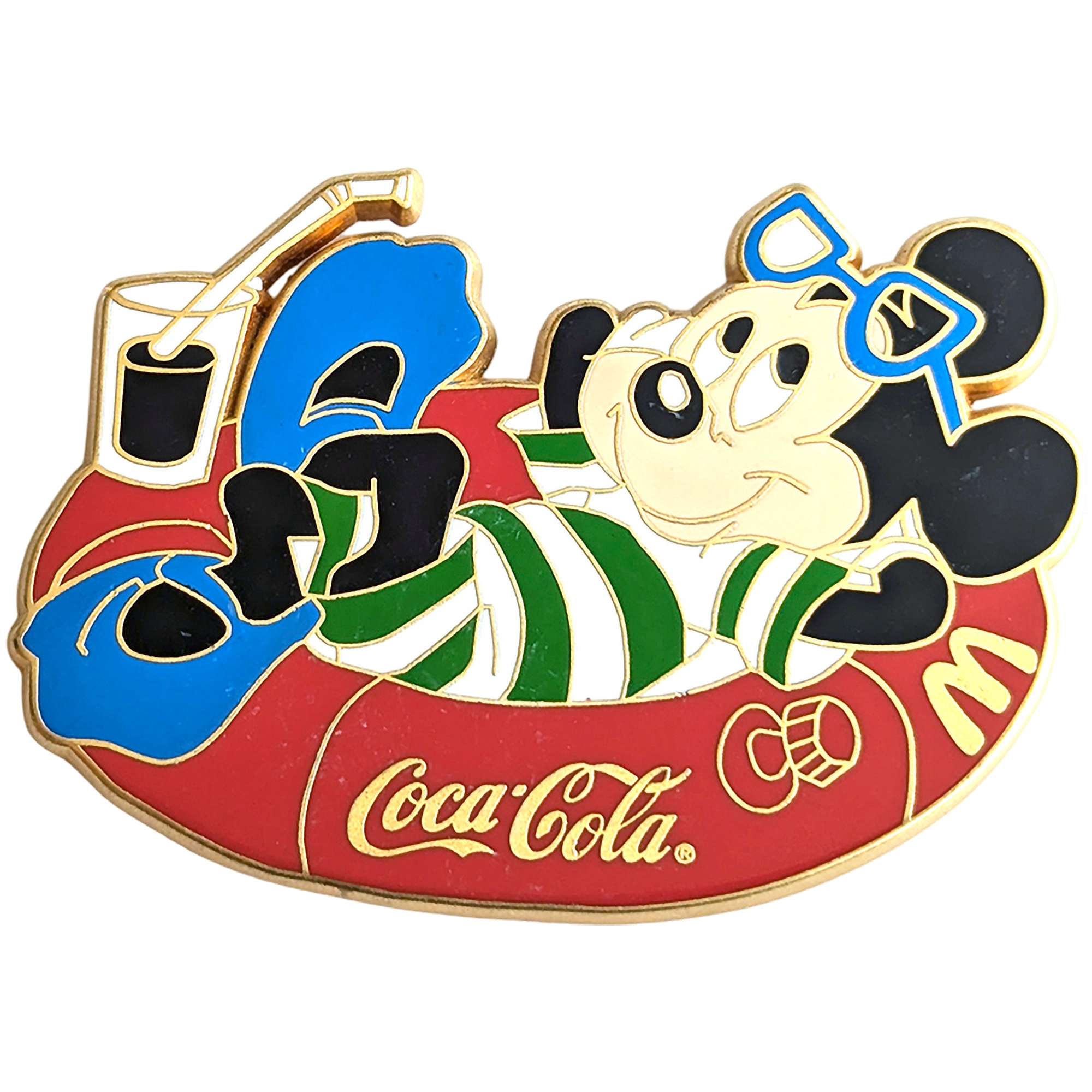 Mickey Mouse + Coca-Cola + MacDonalds