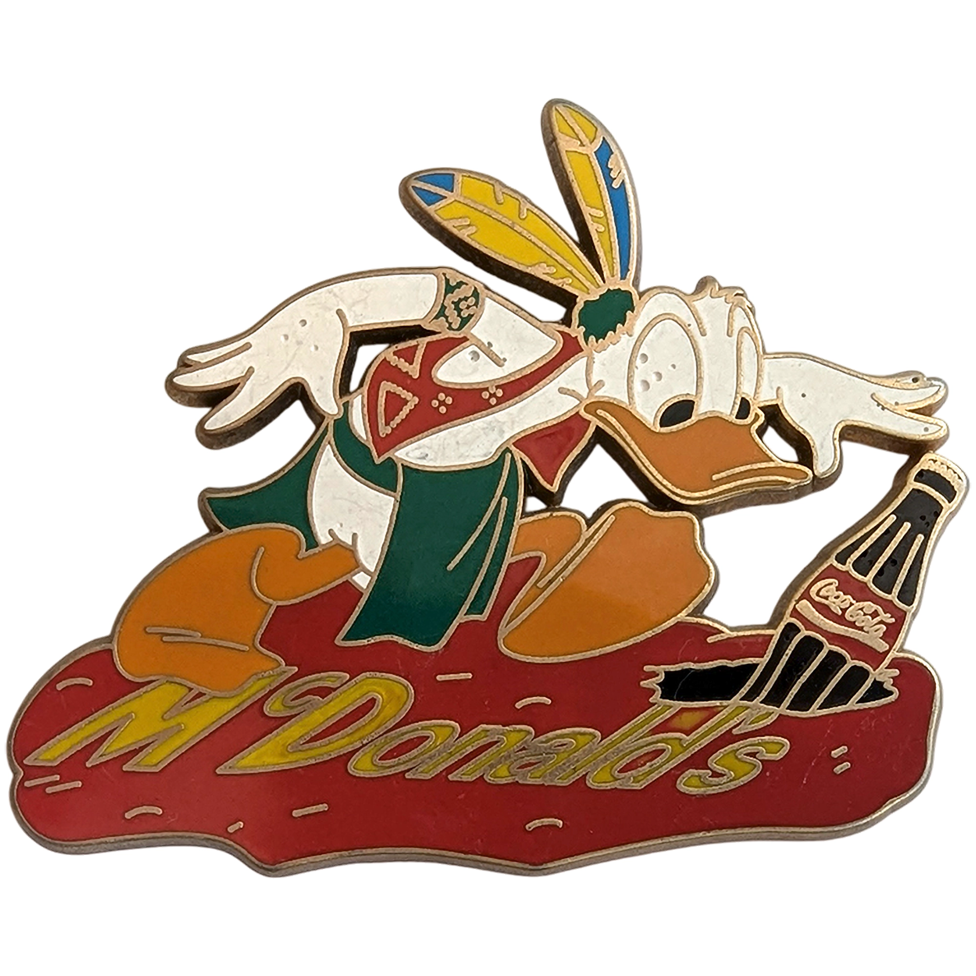 Pato Donald + Coca-Cola + MacDonalds