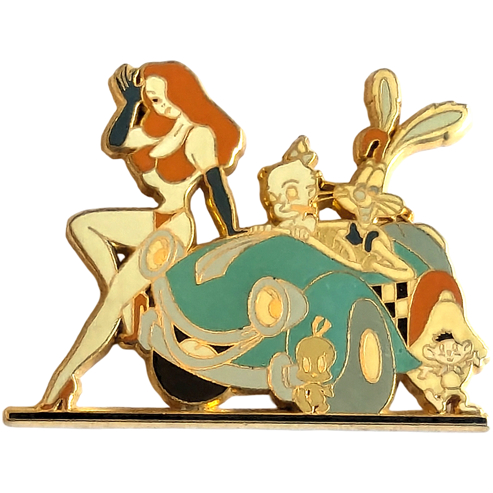 Jessica Rabit + Roger Rabbit + Elmer Gruñon + Piolin + Speedy González