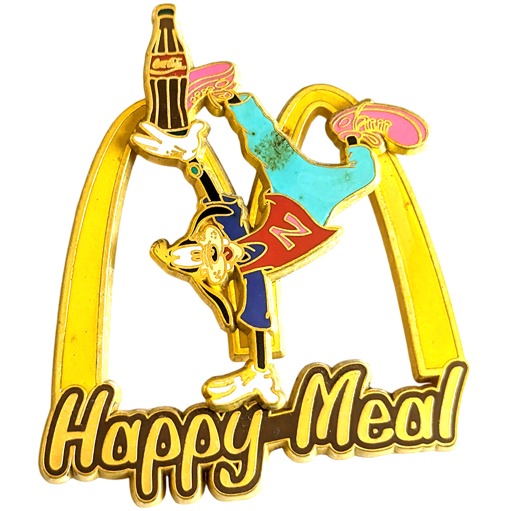 Goofy + MacDonald + Happy Meal + Coca-Cola