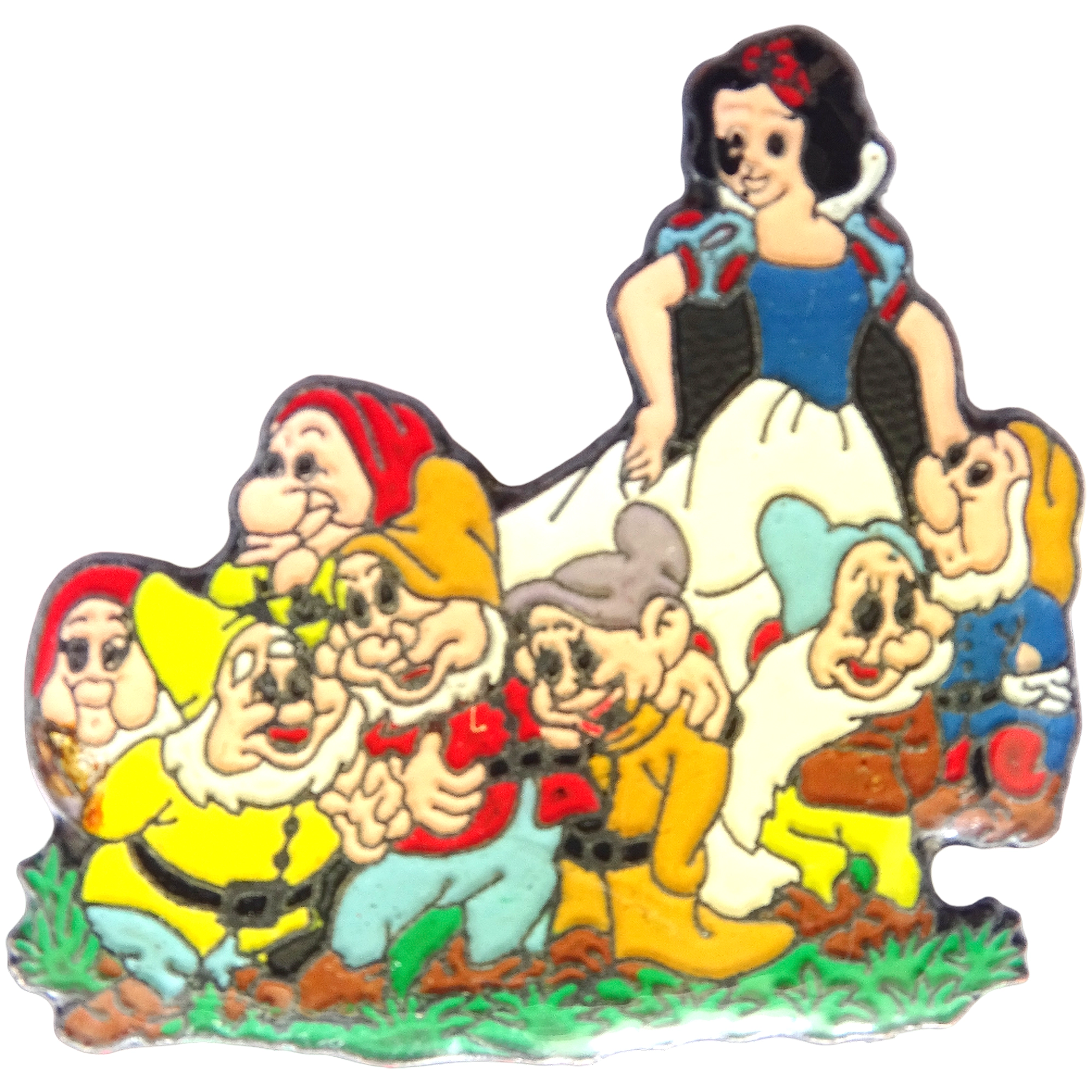 Blancanieves + Mudito + Mocoso + Sabio + Timido + Gruñon + Feliz + Dormilón