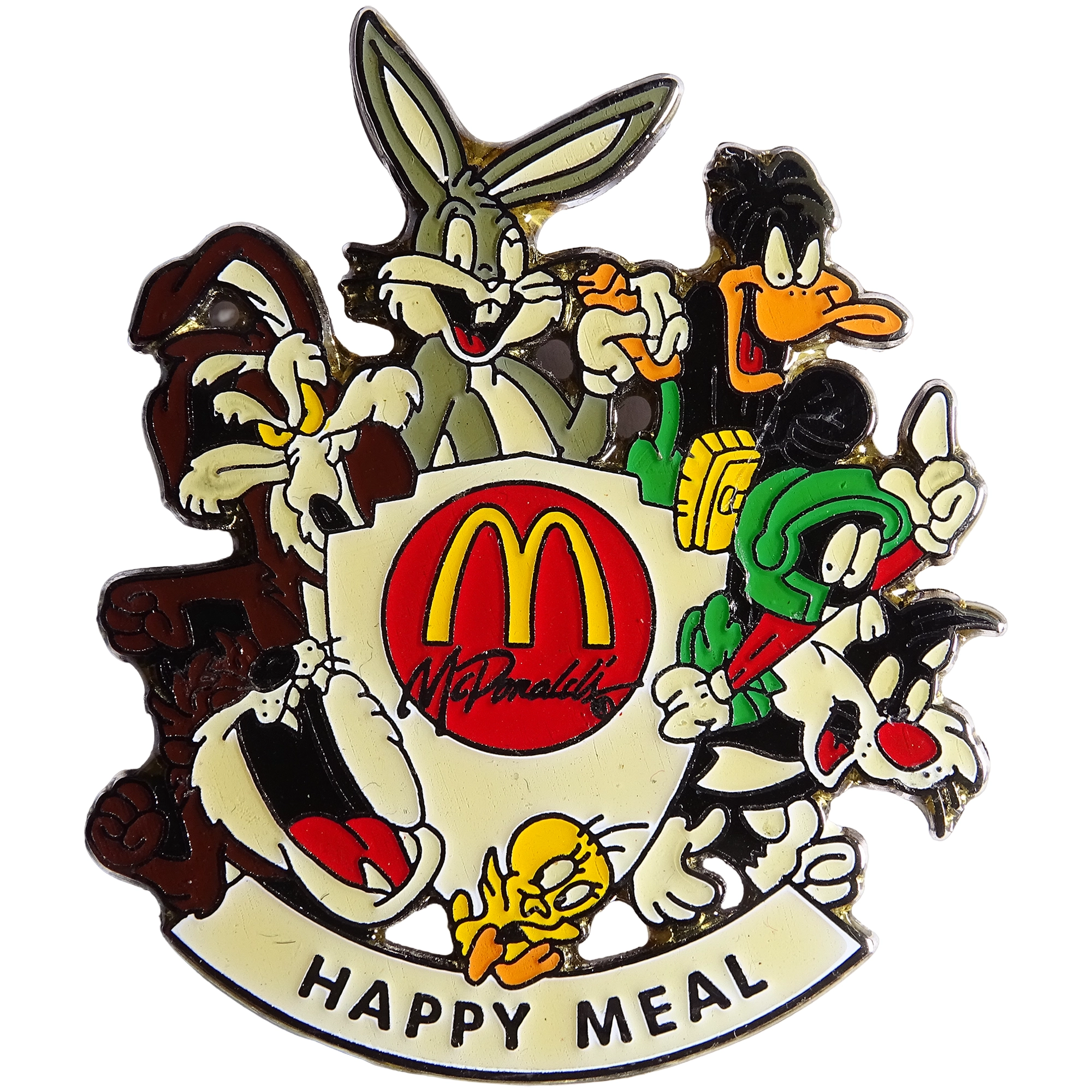 McDonald's + Bugs Bunny + Taz + Coyote + Pato Lucas + Marvin Martian + Silvestre + Piolín