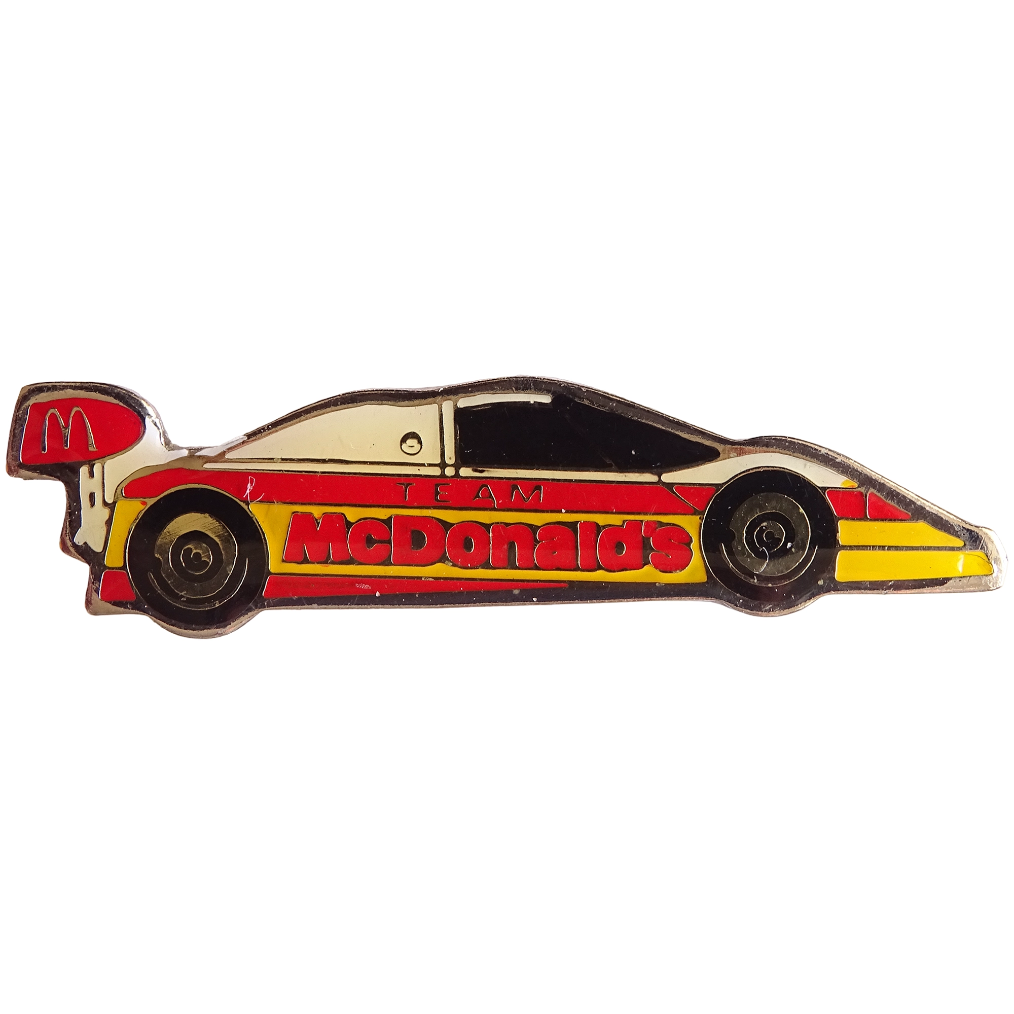 Coche + Logo + Team McDonald's