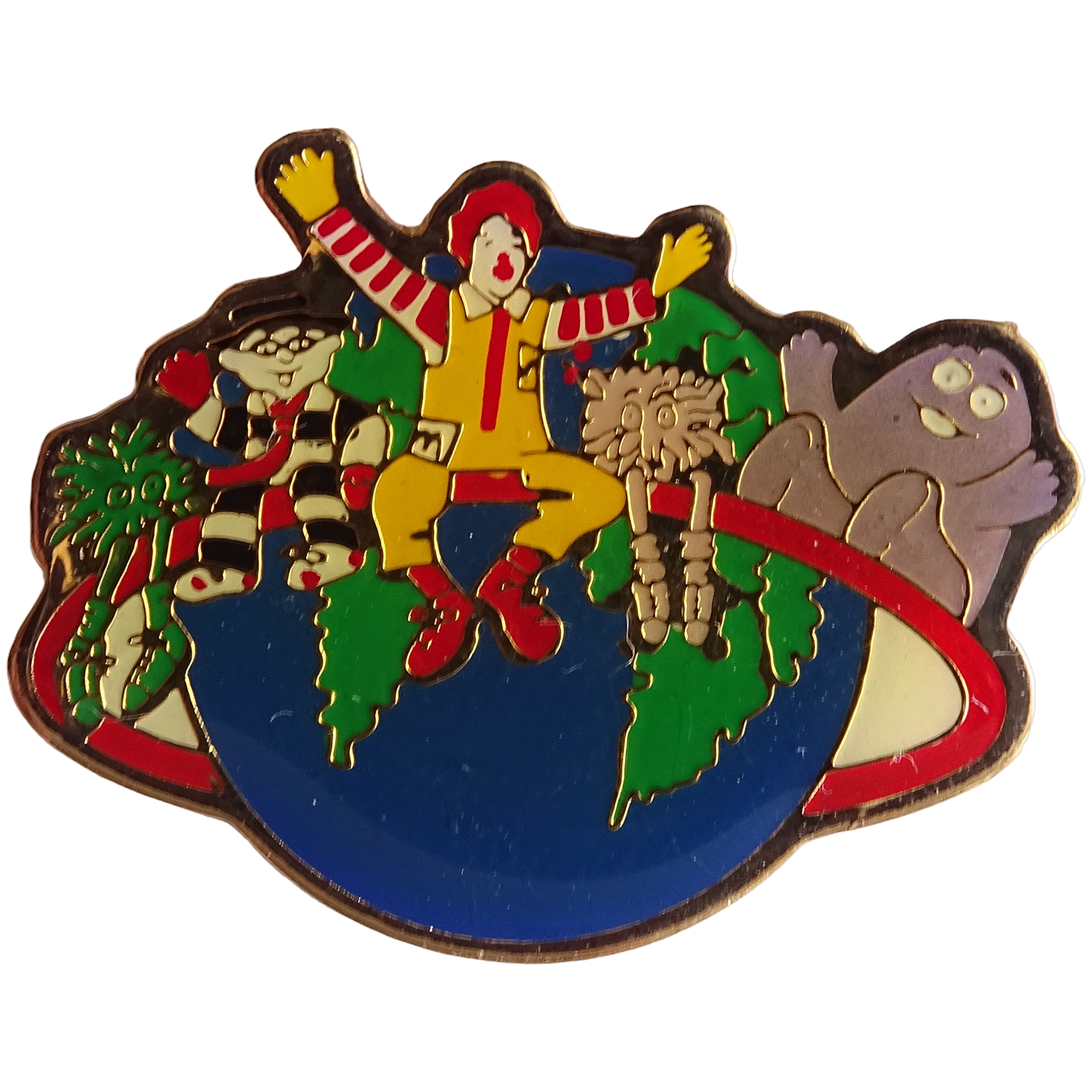 Ronald McDonald + Hamburglar + Grimace + Fry Guys