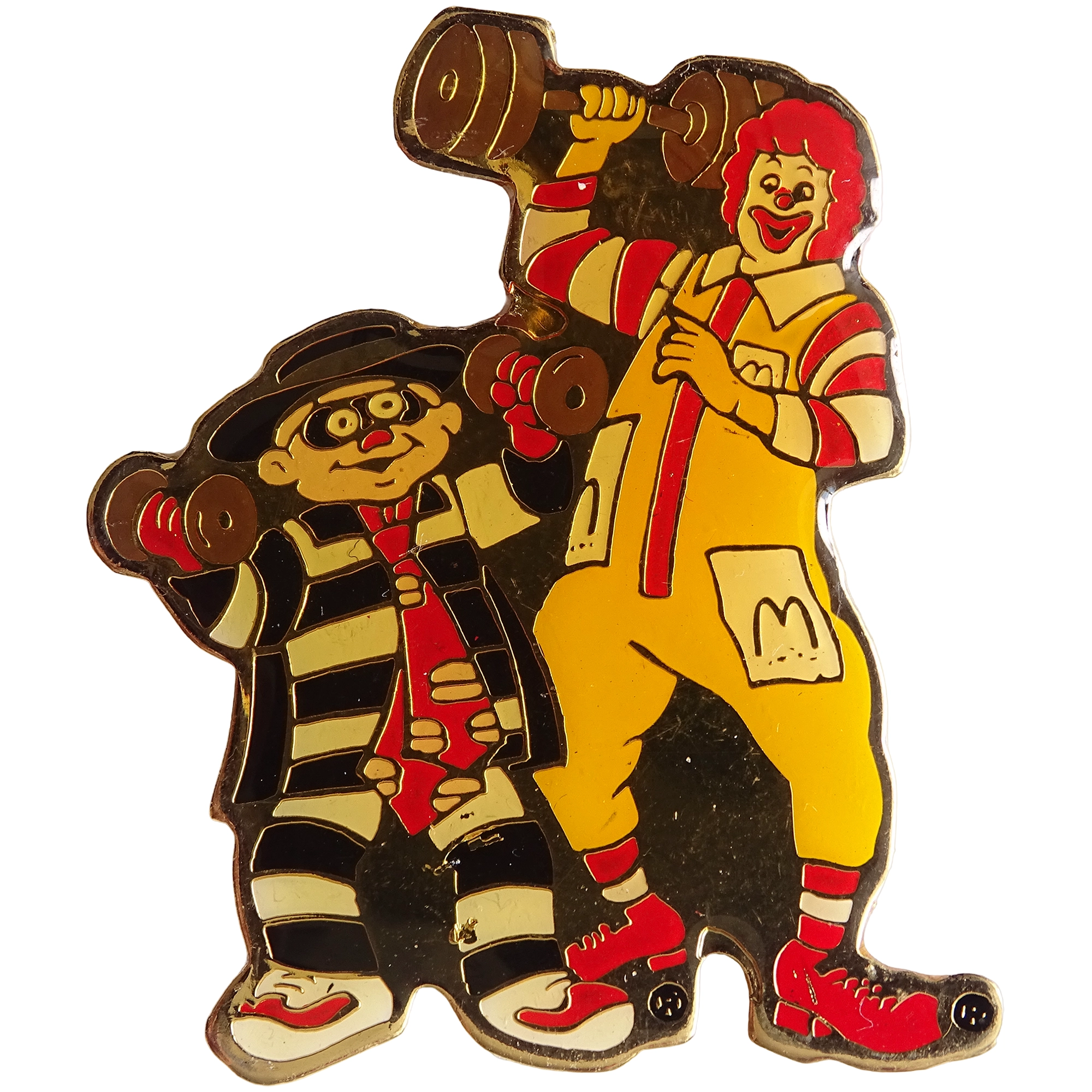 Ronald McDonald + Hamburglar