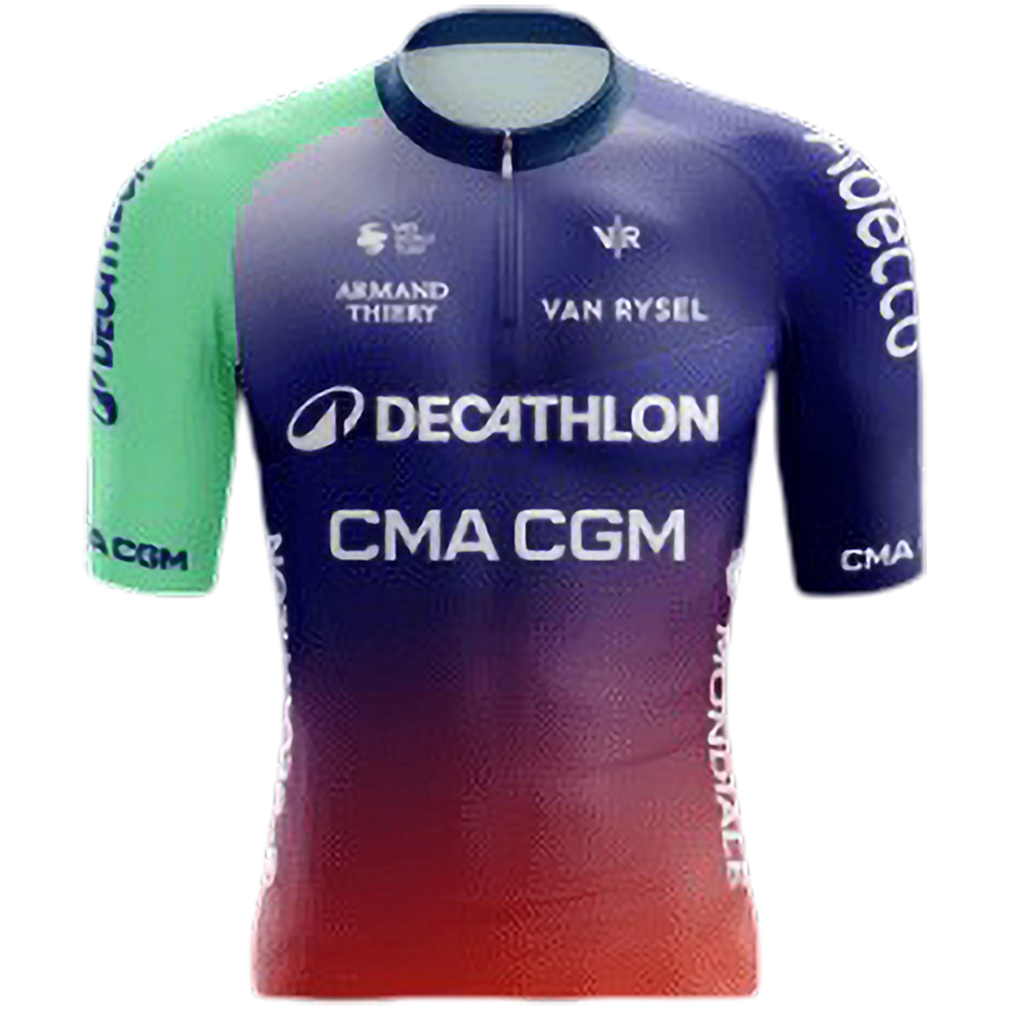 maillot del equipo de ciclismo decathlon cma cgm en el tour de farnce 2026