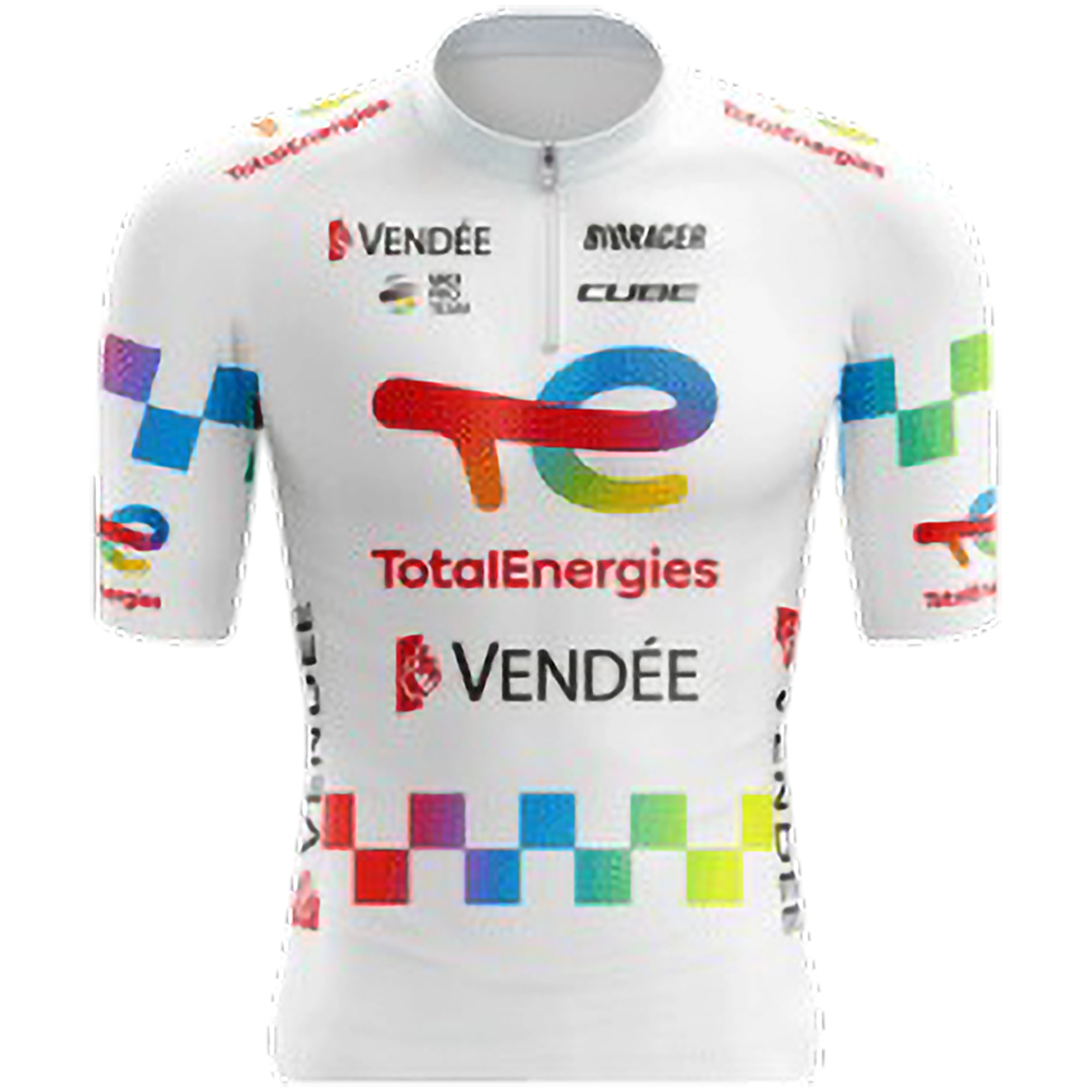 maillot del equipo de ciclismo totalenergies vendée en el tour de farnce 2026