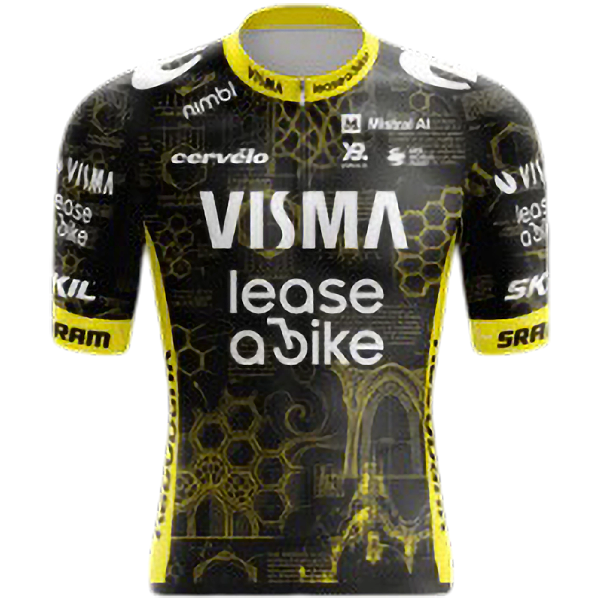 maillot del equipo de ciclismo visma lease a bike en el tour de farnce 2026