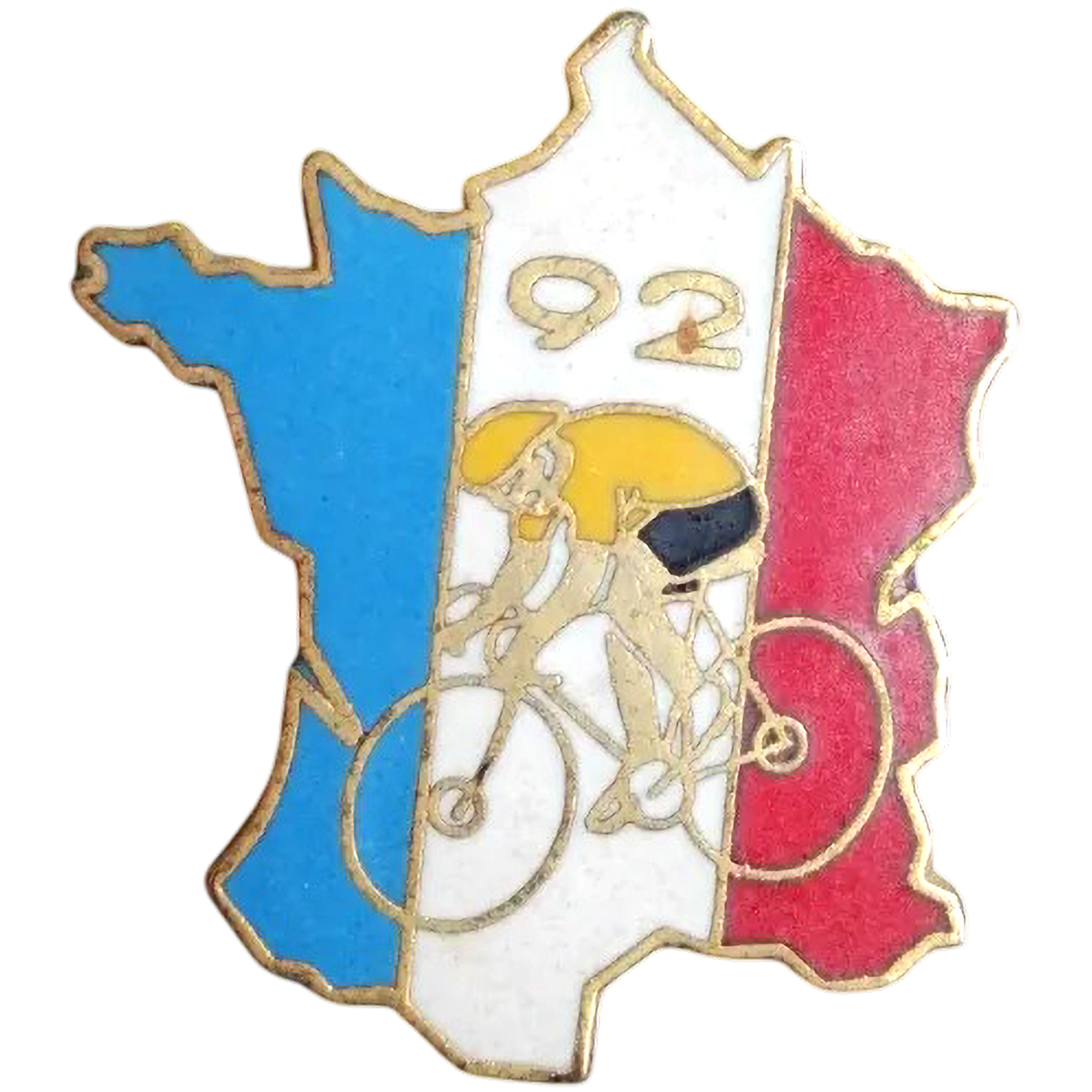 pin del tour de france 1992 mapa