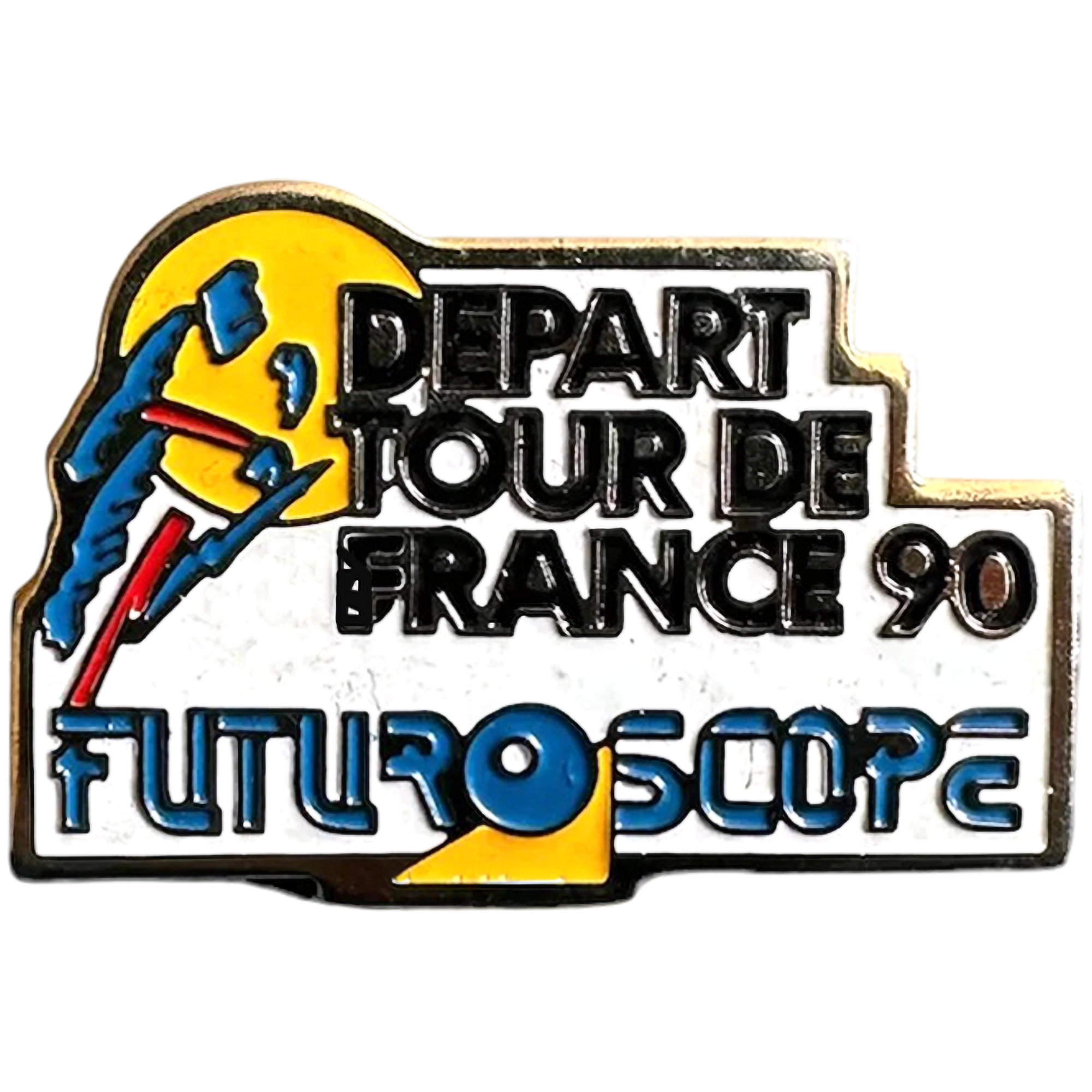 pin del tour de france etapa futuroscope