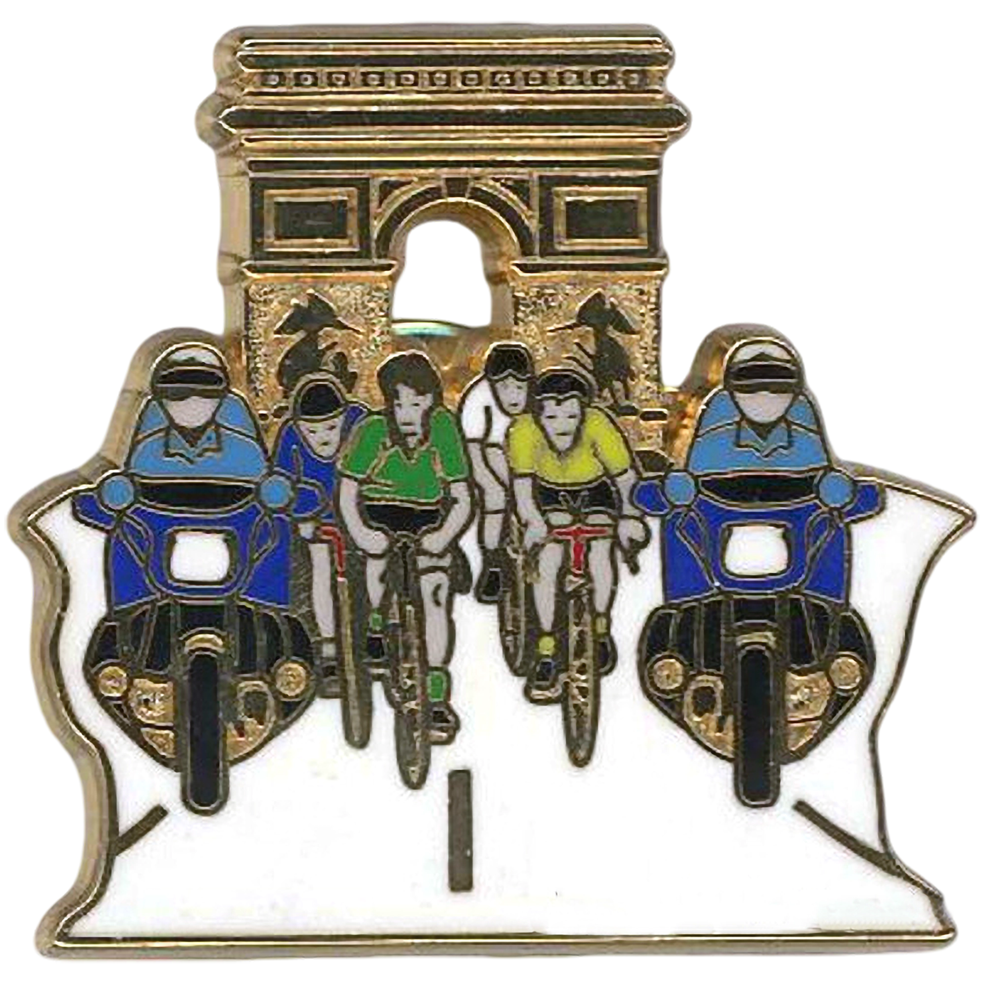 pin del tour de france etapa parís