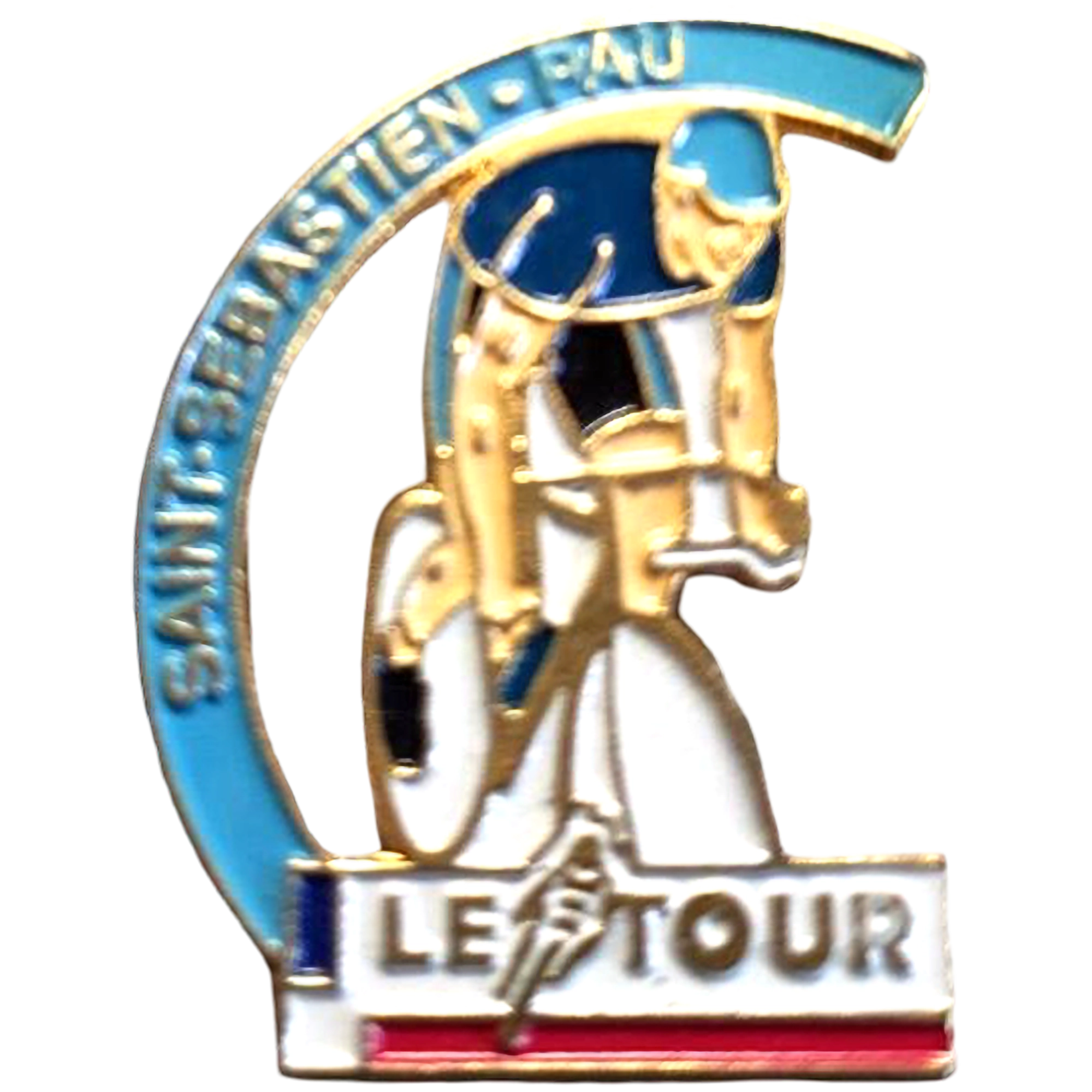 pin del tour de france etapa sant sebastien : pau