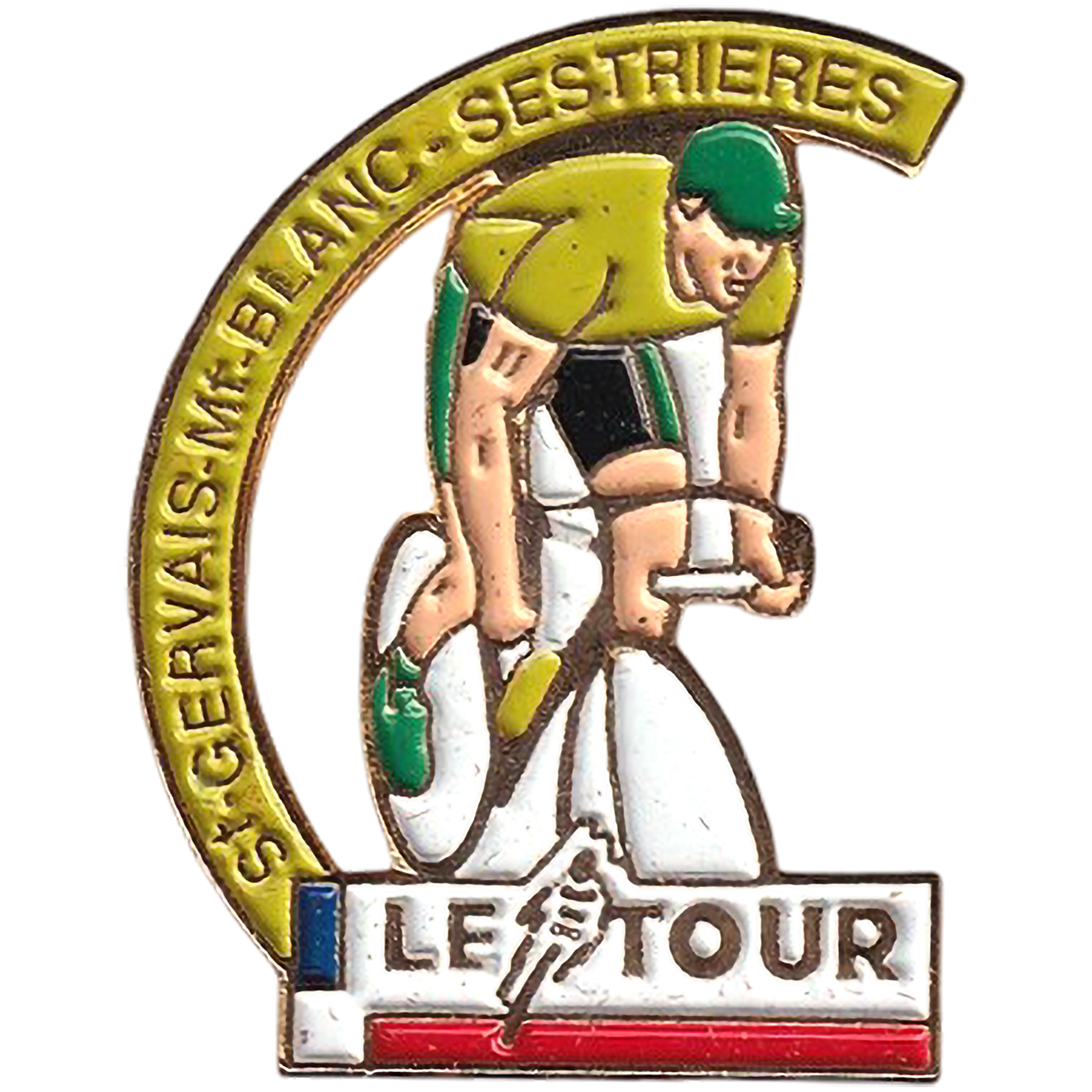 pin del tour de france etapa st gervais : mt. blanc : sestrieres