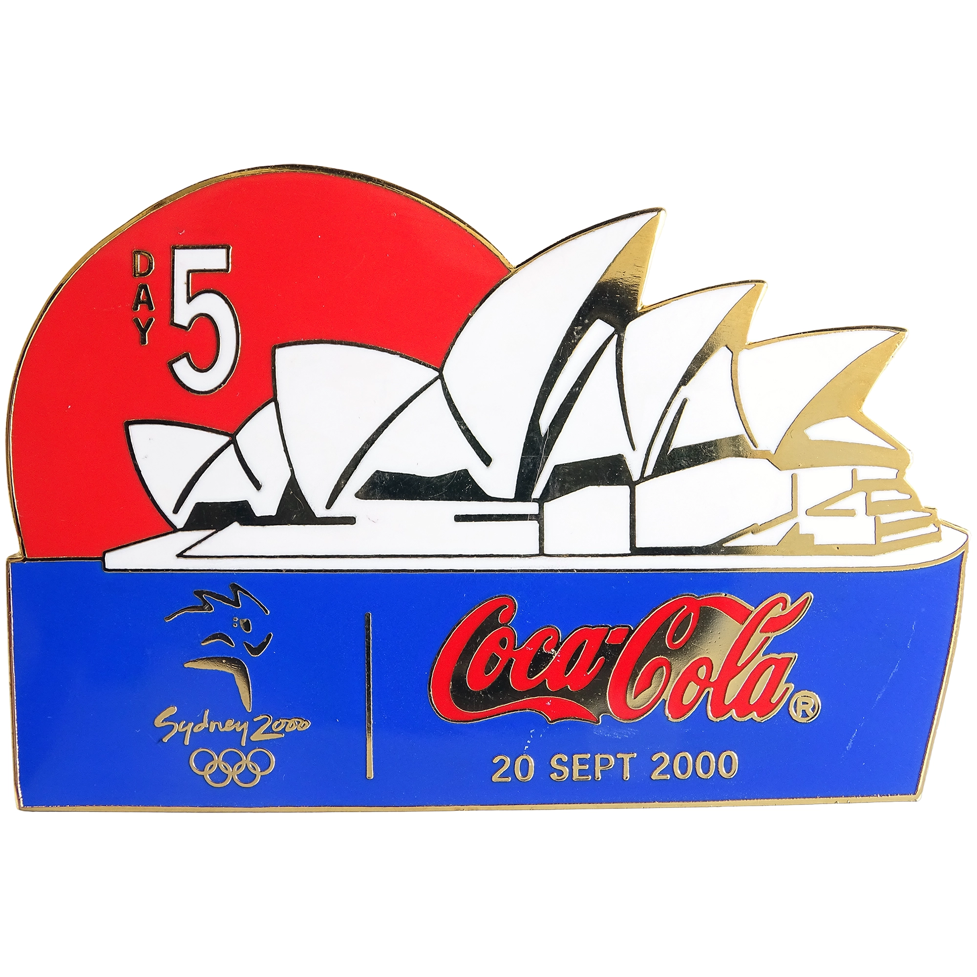 Coca-Cola + Día 5 + Logotipo