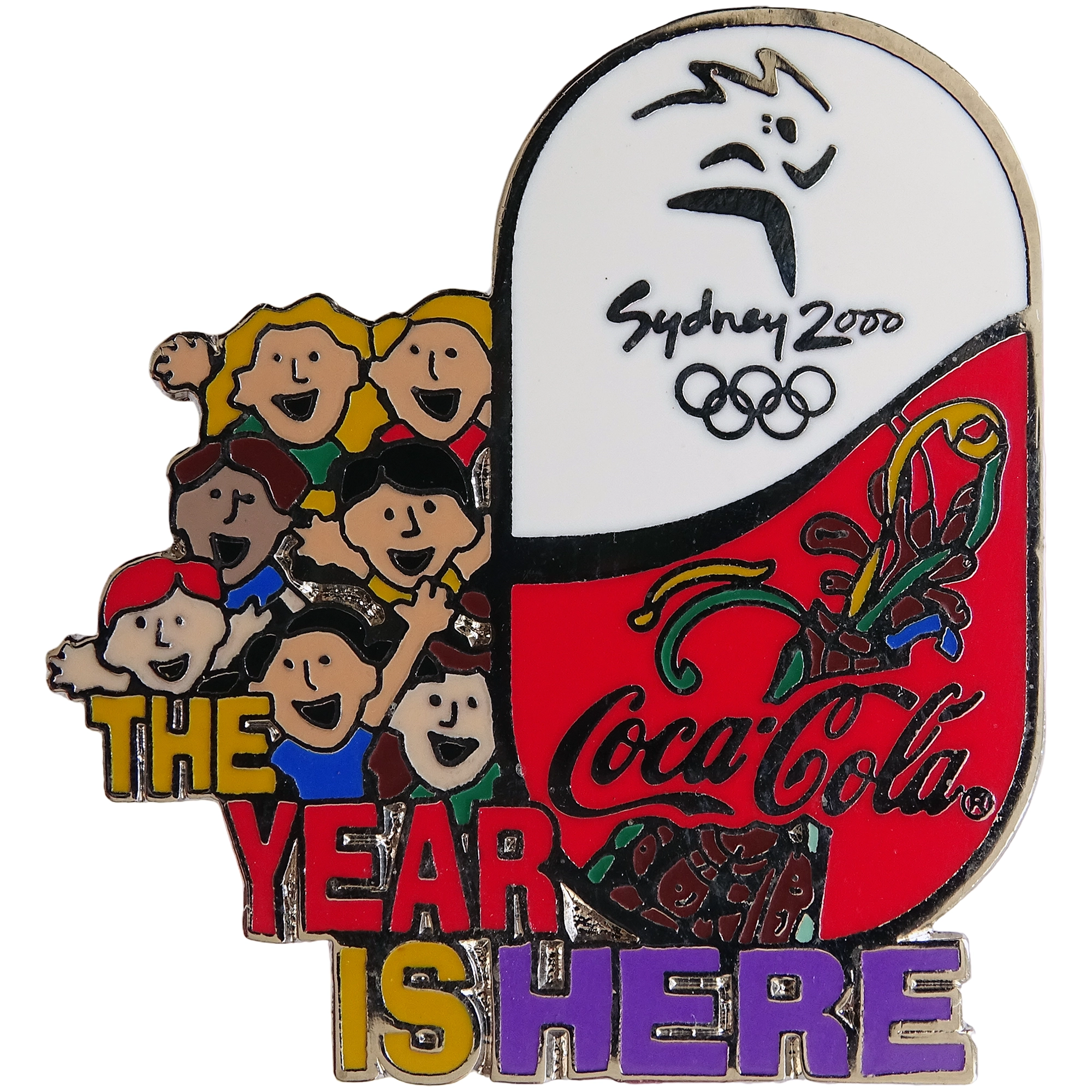 Coca-Cola + Logotipo + The year is here