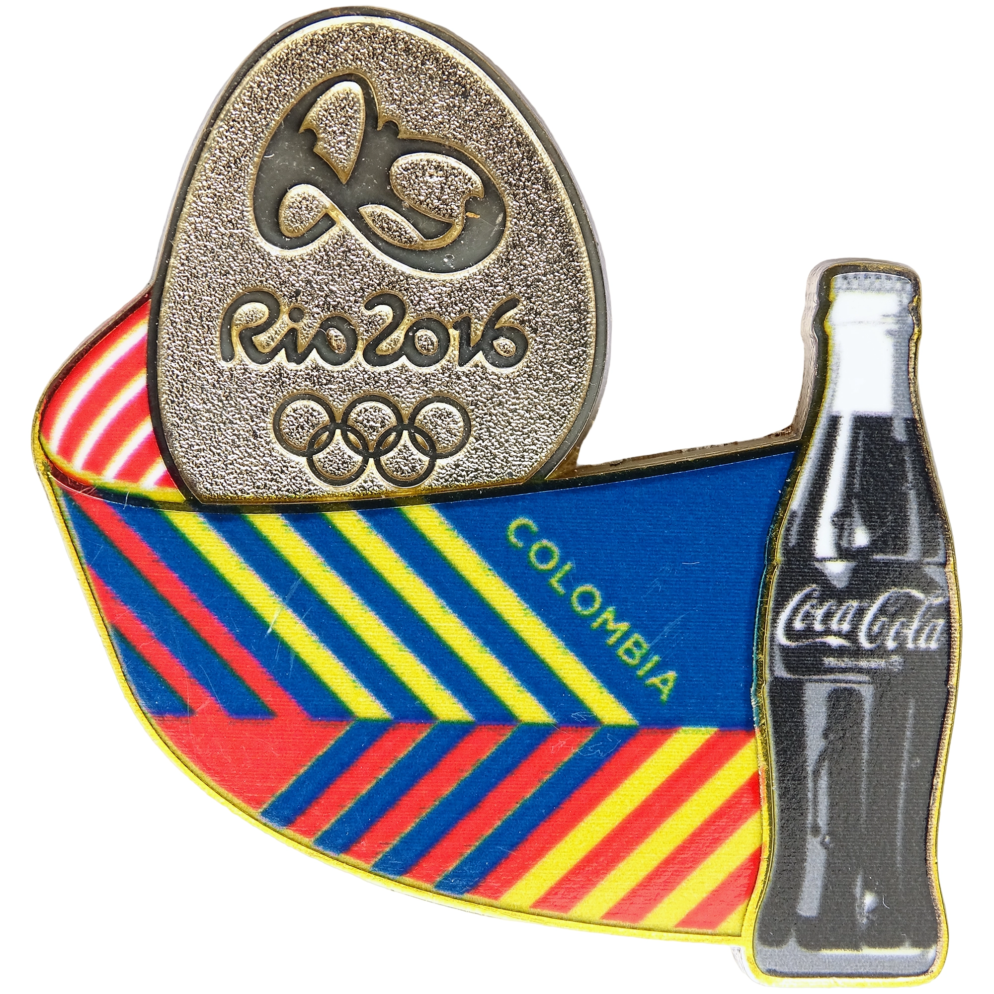 Coca-Cola + Colombia + Logotipo