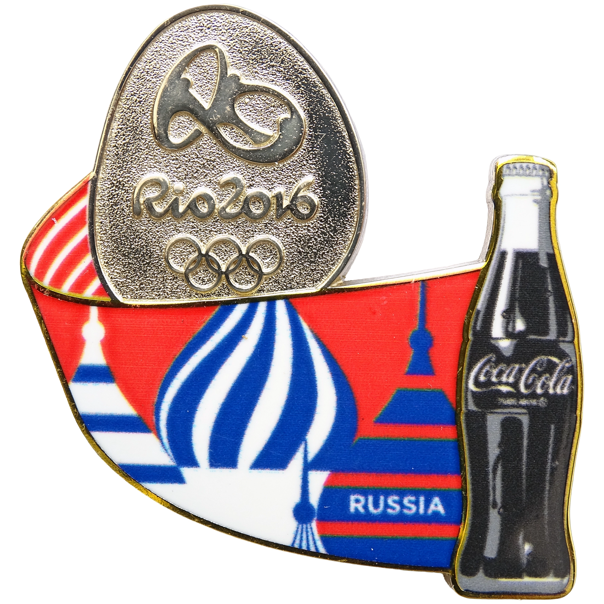 Coca-Cola + Rusia + Logotipo