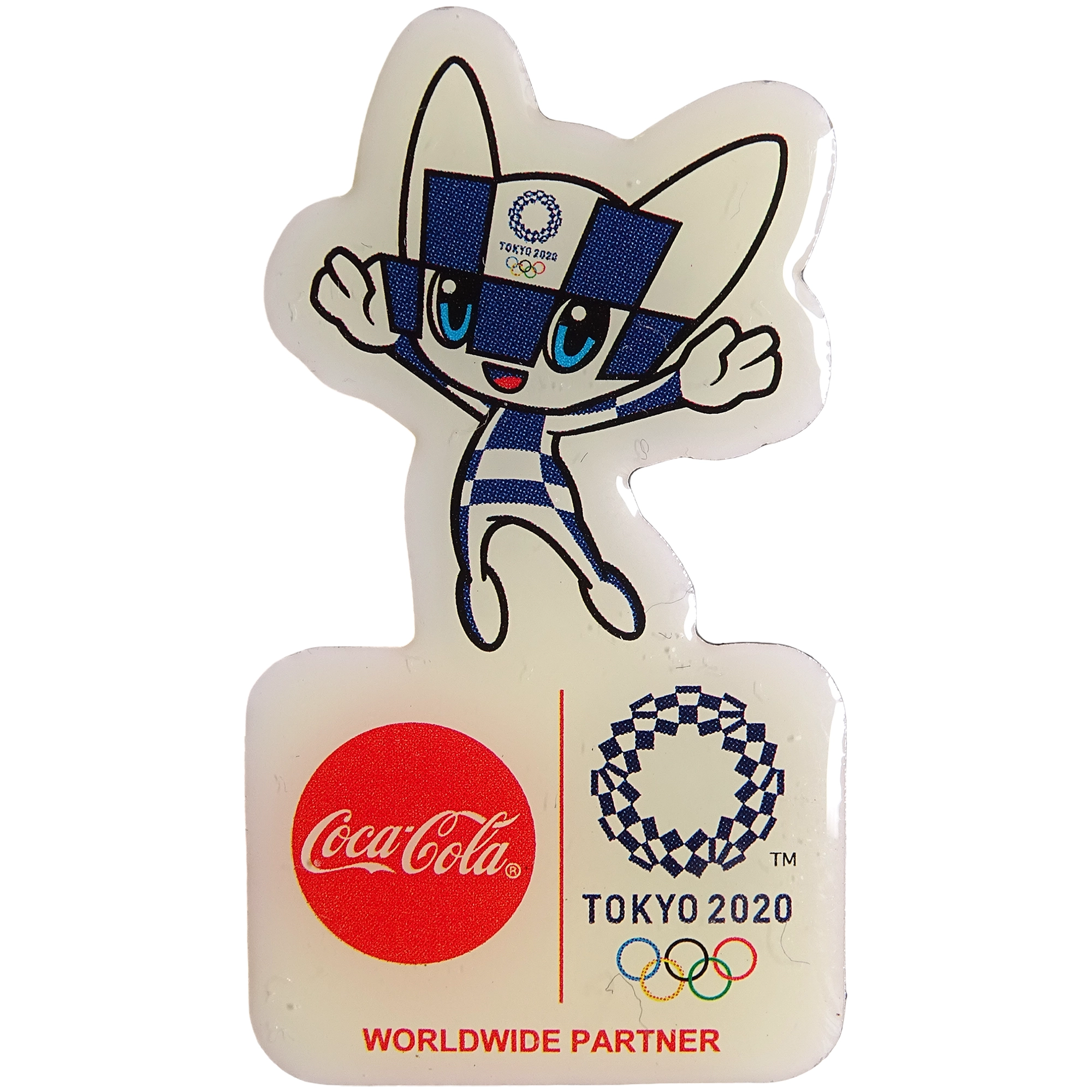 Coca-Cola + Miraitowa + Logotipo