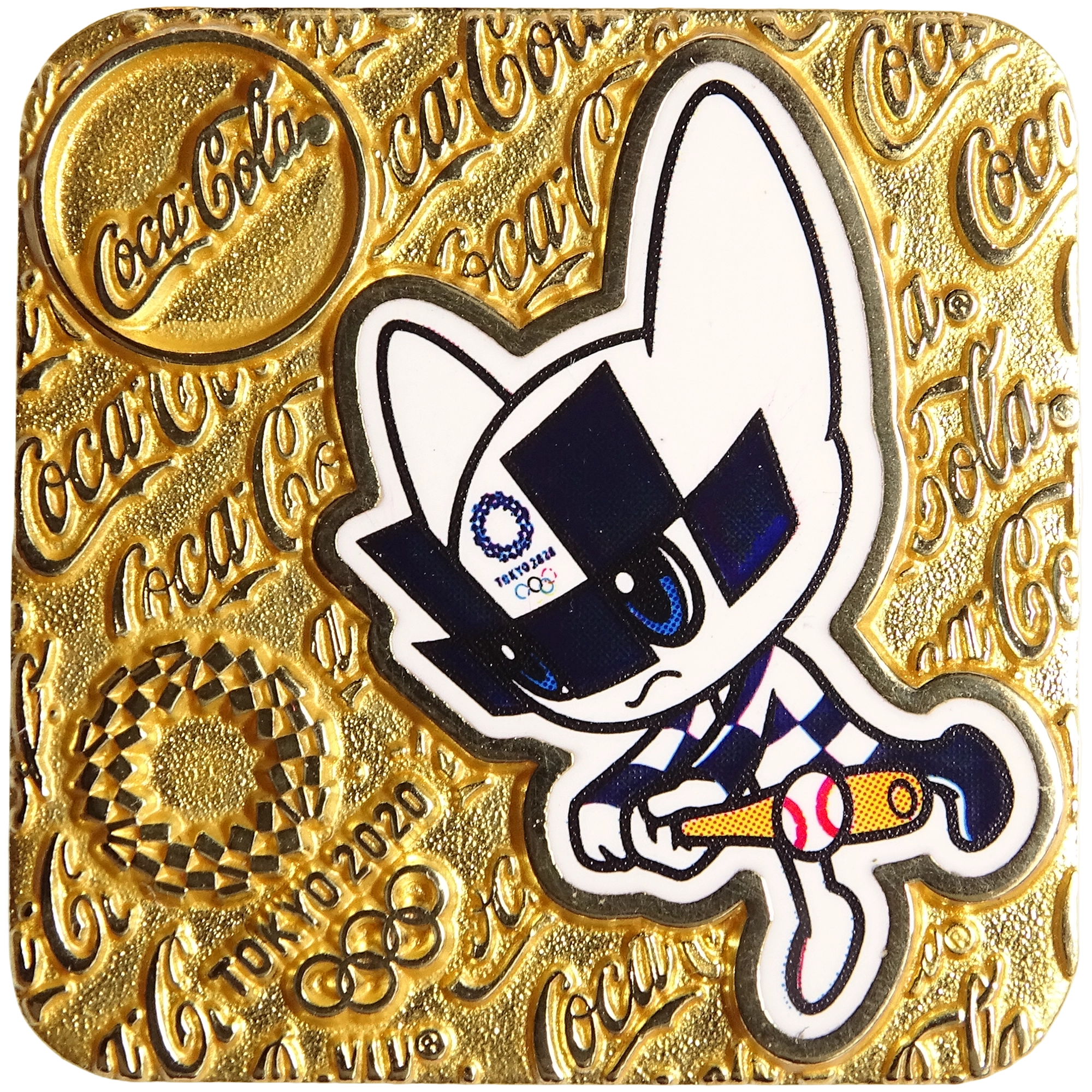 Coca-Cola + Beisbol + Miraitowa + Logotipo