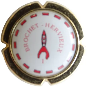 Cohete de Tintín + Champagne Brochet Hervieux