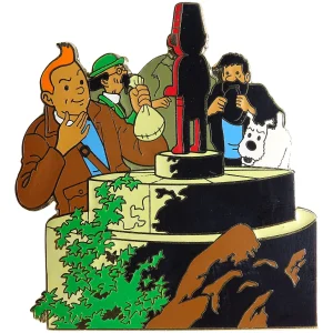 Tintín + Profesor Silvestre Tornasol + Capitán Haddock
