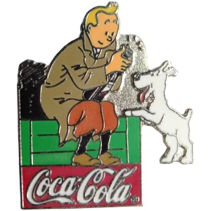Tintín + Milú + Coca-Cola