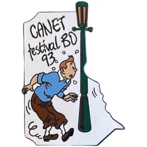 Tintín + Canet festival Bande Dessinée 93
