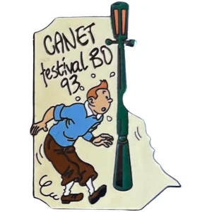Tintín + Canet festival Bande Dessinée 93