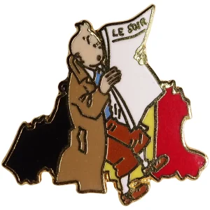 Tintín + Le Soir
